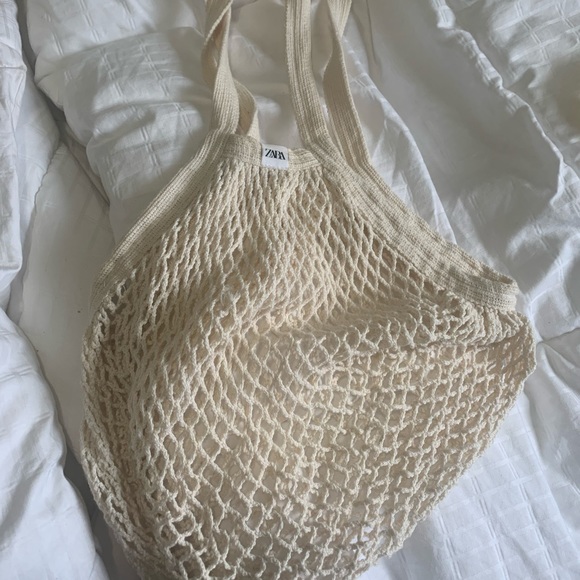 Zara netted mesh bag - Picture 4 of 5